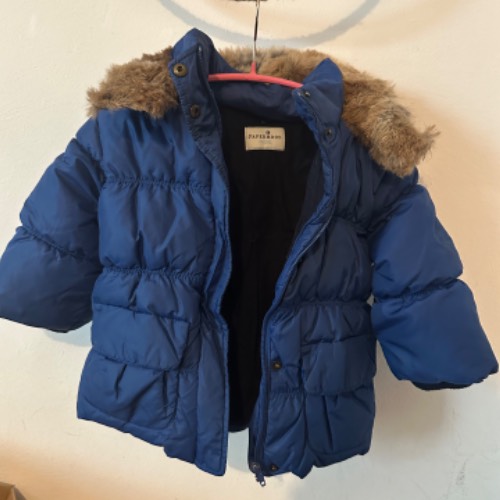 Papermoon mini Daunenjacke  Größe: 92, zu finden beim Stand 175 am Standort Flohkids Hamburg Nord