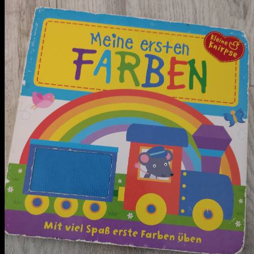 Meine ersten Farben Buch , zu finden beim Stand 50 am Standort Flohkids Hamburg Nord