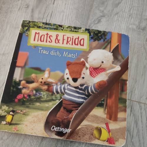 Buch Mats & Frieda, zu finden beim Stand 50 am Standort Flohkids Hamburg Nord