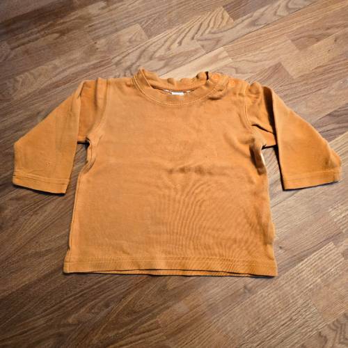 Longsleeve H+M orange  Größe: 74, zu finden beim Stand 30 am Standort Flohkids Hamburg Nord