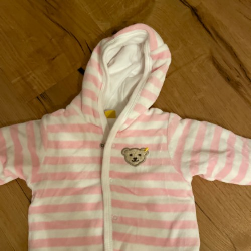 Steiff Jacke rosa  Größe: 62 cm, zu finden beim Stand 100 am Standort Flohkids Hamburg Nord