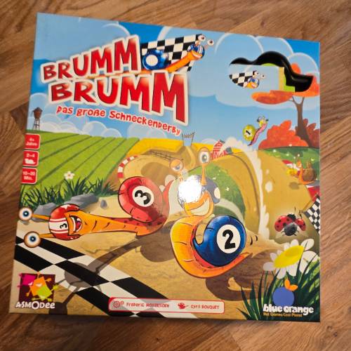 Spiel Brumm Schneckenderby, zu finden beim Stand 30 am Standort Flohkids Hamburg Nord