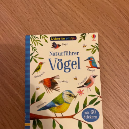 Naturführer Buch Vögel , zu finden beim Stand 109 am Standort Flohkids Hamburg Nord