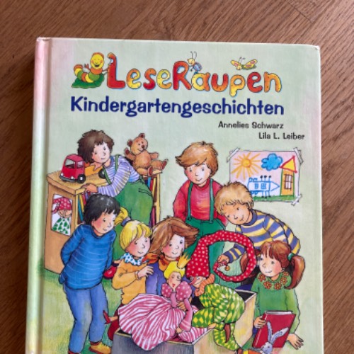 Kindergartengeschichten Buch , zu finden beim Stand 109 am Standort Flohkids Hamburg Nord