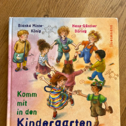 Buch komm mit in den Kindergar, zu finden beim Stand 109 am Standort Flohkids Hamburg Nord