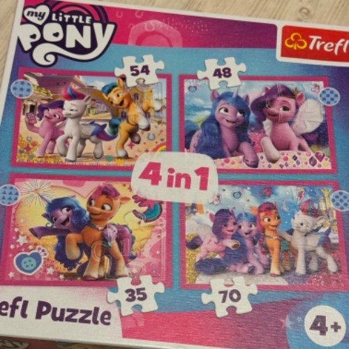 My Little Pony  Größe: 4 in  Größe: 1 Puzzle, zu finden beim Stand 216 am Standort Flohkids Hamburg Nord