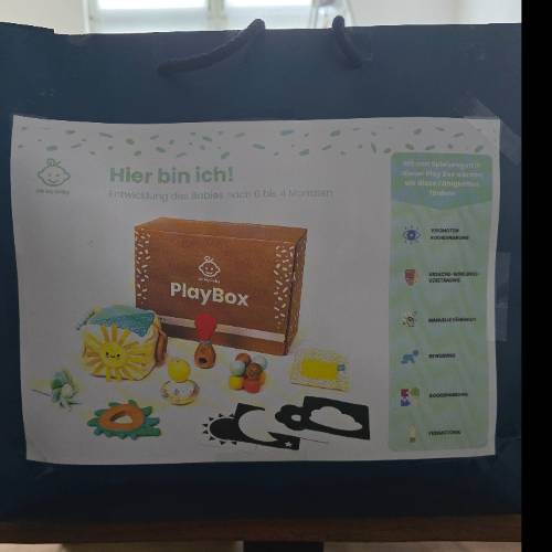 Oh my Baby PlayBox  Größe: 0-3 Mon. , zu finden beim Stand 141 am Standort Flohkids Hamburg Nord