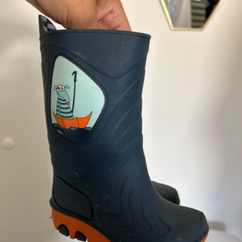 Gummistiefel  Größe: 23/24 blau , zu finden beim Stand 59 am Standort Flohkids Hamburg Nord