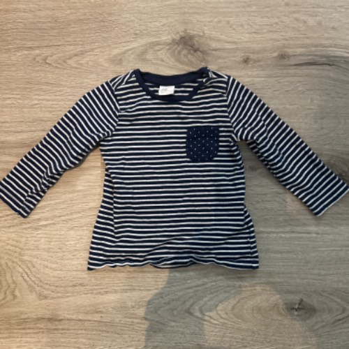 H&M Longshirt  Größe: 80, zu finden beim Stand 211 am Standort Flohkids Hamburg Nord