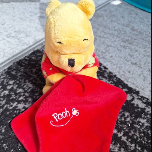 Pooh kuscheltuch , zu finden beim Stand 72 am Standort Flohkids Hamburg Nord