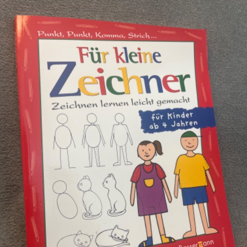 Für kleine Zeichner, zu finden beim Stand 14 am Standort Flohkids Hamburg Nord