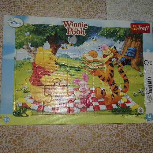 Puzzle Winnie Puh, zu finden beim Stand 184 am Standort Flohkids Hamburg Nord