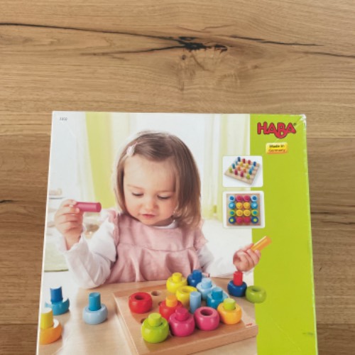 HABA Steckspiel  Größe: 2-6, zu finden beim Stand 100 am Standort Flohkids Hamburg Nord