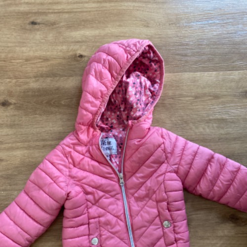 Jacke pink  Größe: 74/80 , zu finden beim Stand 146 am Standort Flohkids Hamburg Nord