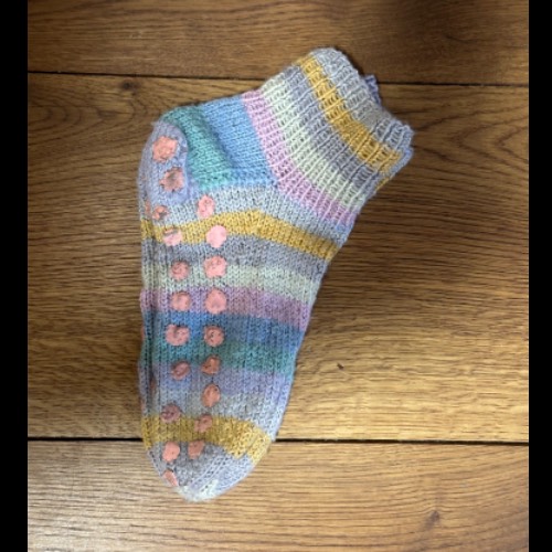 handmade ABC Wollsocken  Größe: 36-38, zu finden beim Stand 175 am Standort Flohkids Hamburg Nord