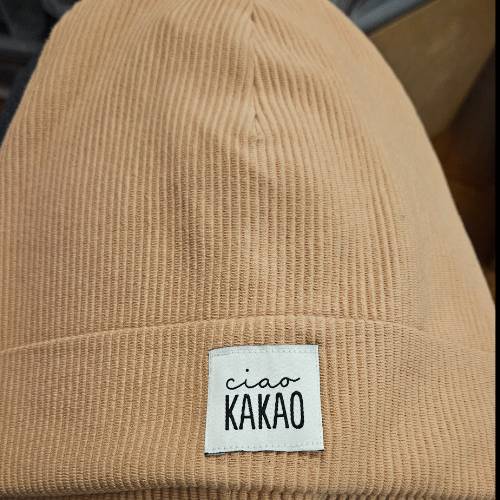 Beanie Ciao kakao sand  Größe: 50-54 , zu finden beim Stand 6 am Standort Flohkids Hamburg Nord