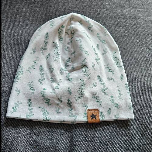 Beanie Eukalyptus  Größe: 46-50, zu finden beim Stand 6 am Standort Flohkids Hamburg Nord