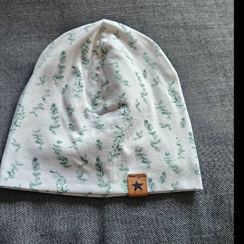 Beanie Eukalyptus  Größe: 42-46, zu finden beim Stand 6 am Standort Flohkids Hamburg Nord