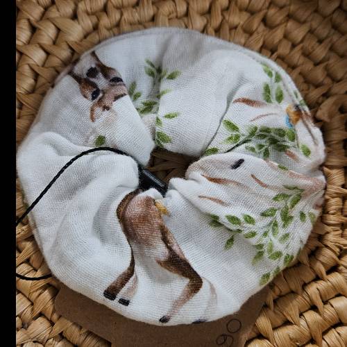 Scrunchie Waldfrühling , zu finden beim Stand 6 am Standort Flohkids Hamburg Nord