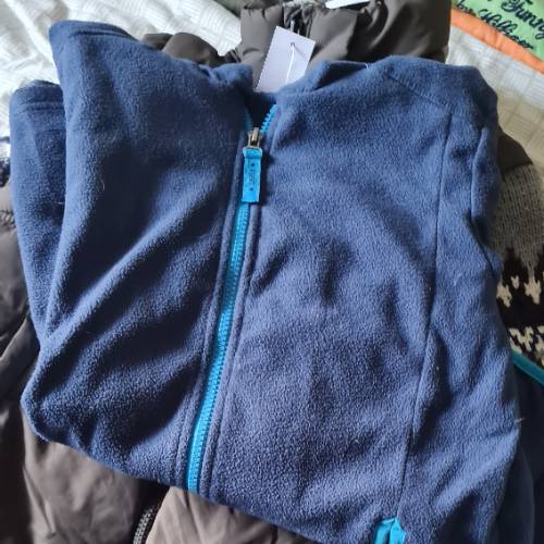 fleecejacke blau  Größe: 152, zu finden beim Stand 70 am Standort Flohkids Hamburg Nord