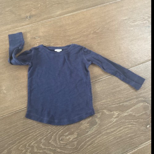 Pulli Hessnatur blau  Größe: 98/109, zu finden beim Stand 64 am Standort Flohkids Hamburg Nord