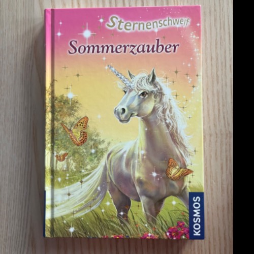 Buch, Sternenschweif, Sommerza, zu finden beim Stand 200 am Standort Flohkids Hamburg Nord