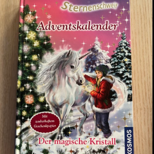 Buch, Advent, Kristall, zu finden beim Stand 200 am Standort Flohkids Hamburg Nord