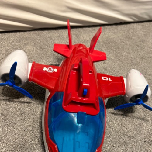  Paw Patrol Flugzeug , zu finden beim Stand 173 am Standort Flohkids Hamburg Nord