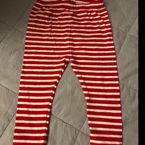 Leggings rot/weiß dopodopo  Größe: 68, zu finden beim Stand 39 am Standort Flohkids Hamburg Nord