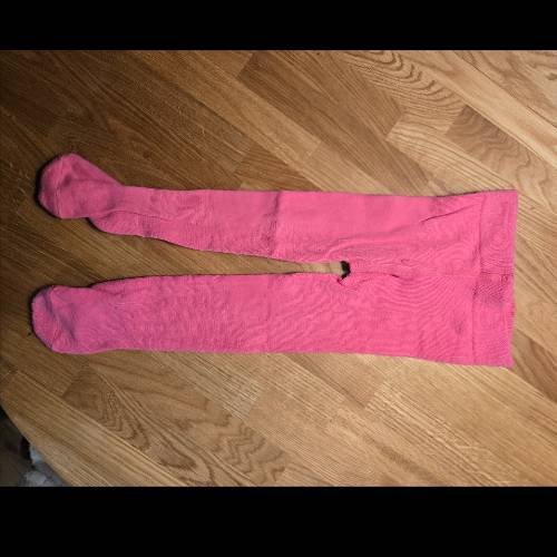 Strumpfhose TCM pink  Größe: 86/92, zu finden beim Stand 30 am Standort Flohkids Hamburg Nord