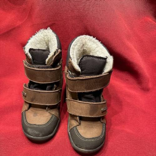 däumling Winterstiefel  Größe: 25 brau, zu finden beim Stand 116 am Standort Flohkids Hamburg Nord