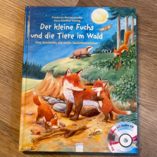 Buch der kleine Fuchs mit CD, zu finden beim Stand 243 am Standort Flohkids Hamburg Nord