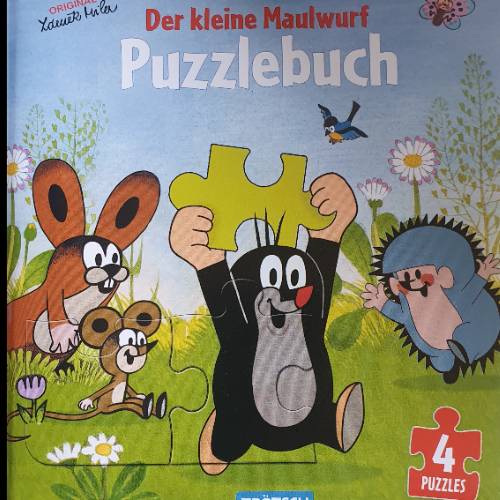 Puzzlebuch der maulwurf, zu finden beim Stand 4 am Standort Flohkids Hamburg Nord