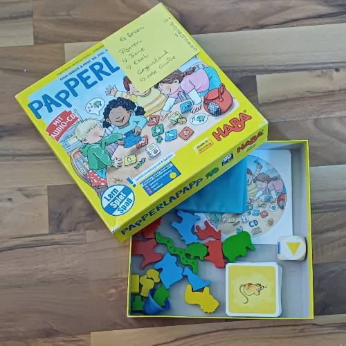 HABA Papperlapapp mit CD, zu finden beim Stand 174 am Standort Flohkids Hamburg Nord