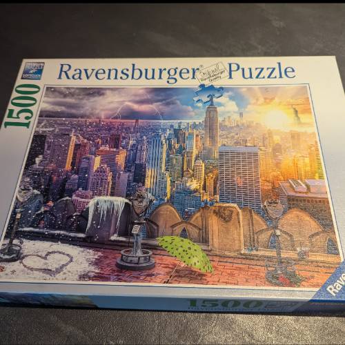 Puzzle New York  Größe: 1500 Teile, zu finden beim Stand 158 am Standort Flohkids Hamburg Nord