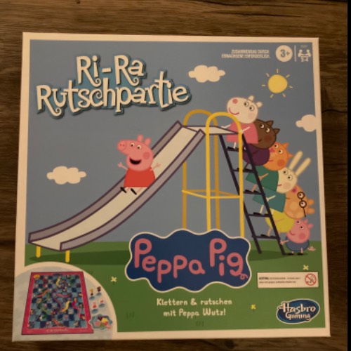 Spiel Peppa Pig Ri-Ra Rutschpa, zu finden beim Stand 67 am Standort Flohkids Hamburg Nord