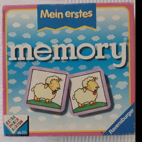 Ravensburger Erstes Memory, zu finden beim Stand 137 am Standort Flohkids Hamburg Nord