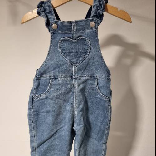 dopodopo Latzhose  jeans  Größe: 80, zu finden beim Stand 265 am Standort Flohkids Hamburg Nord