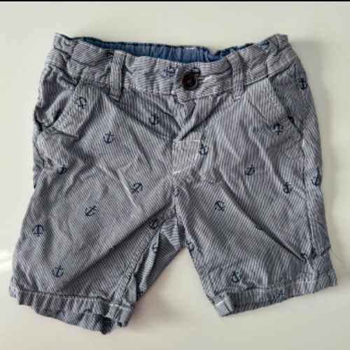 H&M Shorts blau/Anker  Größe: 86, zu finden beim Stand 98 am Standort Flohkids Hamburg Nord