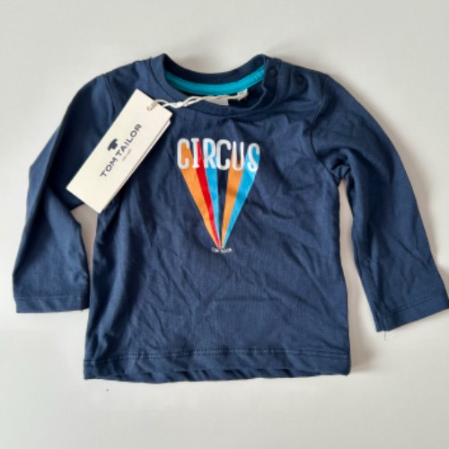 TomTailor ShirtLa blau  Größe: 68 NEU, zu finden beim Stand 98 am Standort Flohkids Hamburg Nord