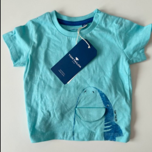 TomTailor ShirtKu blau  Größe: 68 NEU, zu finden beim Stand 98 am Standort Flohkids Hamburg Nord