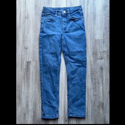 Tchibo Jeans Lotta blau  Größe: 134, zu finden beim Stand 86 am Standort Flohkids Hamburg Nord