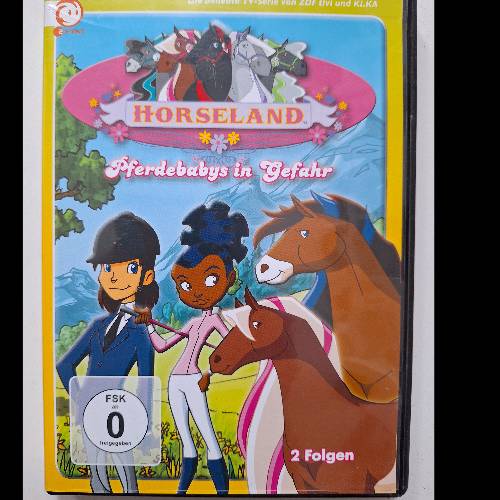 DVD Horseland  Größe: 2 F.Pferdebabys , zu finden beim Stand 12 am Standort Flohkids Hamburg Nord