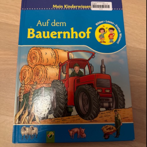 Buch Auf dem Bauernhof, zu finden beim Stand 91 am Standort Flohkids Hamburg Nord