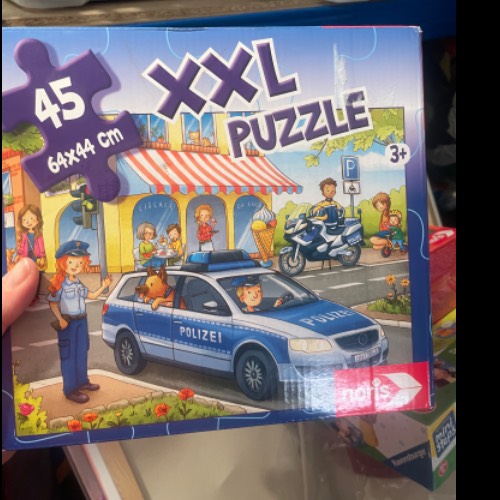  XXL Puzzle  Größe: 48 Polizei, zu finden beim Stand 263 am Standort Flohkids Hamburg Nord