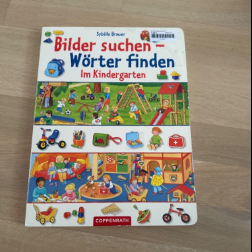 Im Kindergarten Buch, zu finden beim Stand 91 am Standort Flohkids Hamburg Nord
