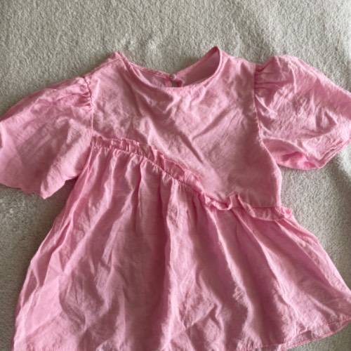 Zara Kleid  Größe: 128 rosa, zu finden beim Stand 118 am Standort Flohkids Hamburg Nord