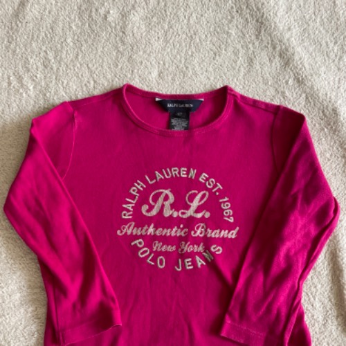  Polo Ralph Shirt pink  Größe: 2 Jahre, zu finden beim Stand 118 am Standort Flohkids Hamburg Nord