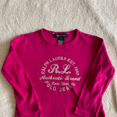  Polo Ralph Shirt pink  Größe: 2 Jahre, zu finden beim Stand 46 am Standort Flohkids Hamburg Nord