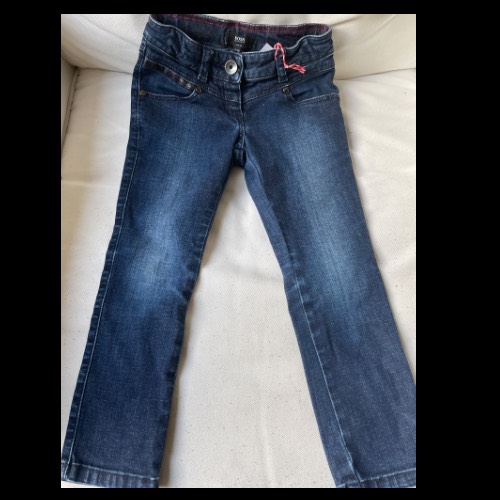 BOSS Jeans  Größe: 98 blau , zu finden beim Stand 118 am Standort Flohkids Hamburg Nord